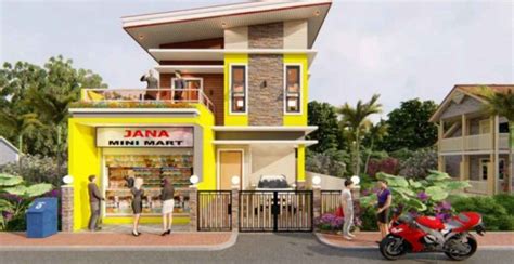 DESAIN TOKO KECIL DEPAN RUMAH YANG MENARIK