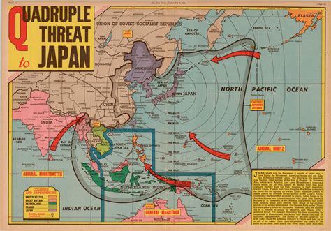World War 2 Map Pacific