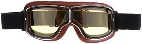 MYADDICTION T.O.G Motorcycle Retro Goggle Glasse For Harley Helmet ...