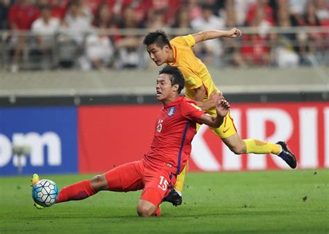 世预赛-国足0-3落后时两分钟扳两球 2-3负韩国-国际在线