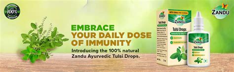Buy Zandu Tulsi Drops - 60% EXTRA with 2X Immunity, Experience the ...