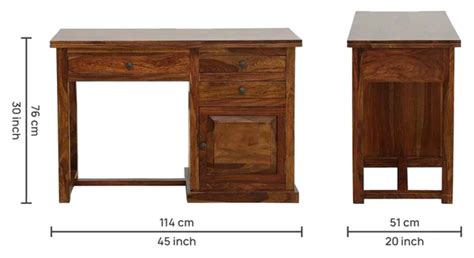 Solid Wood Study Table – On Wood Products