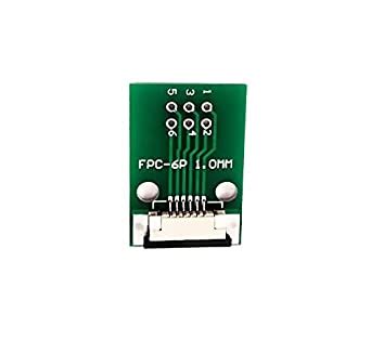 FFC/FPC Adapter Board 1mm to 2.54mm Soldered Connector 6 Pin : Amazon ...