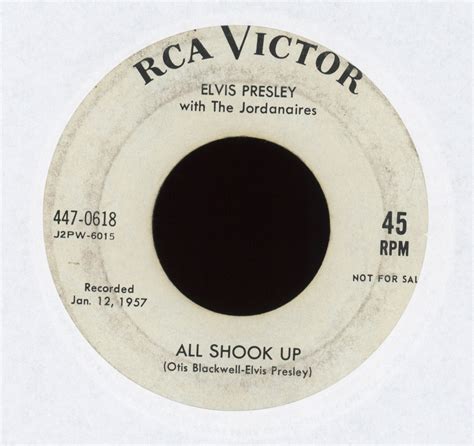 Elvis Presley - All Shook Up on RCA 447-0618 Gold Standard Promo ...