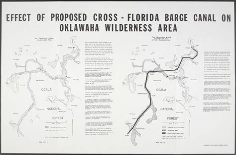 Cross Florida Barge Canal Map