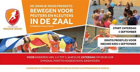 Bewegen voor peuters & kleuters, HC Oranje-Rood, Eindhoven, 28 November ...