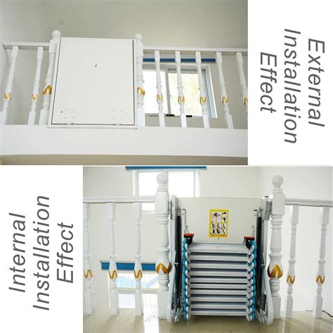 INTSUPERMAI Attic Loft Ladder Stairs Side-Mounted India | Ubuy