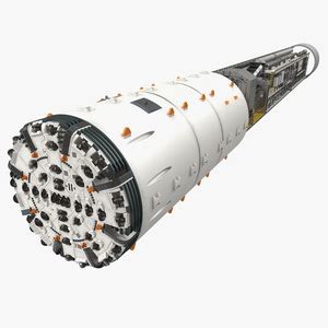 3D tunnel boring machine Models for Your Projects | 3D Molier ...