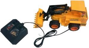 BM Wired Remote Control Battery Operated JCB Crane Truck Toy - Wired ...