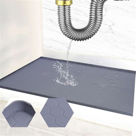 Buy EilIGORSail Under Sink Mat 34" x 22" Flexible Silicone Under ...