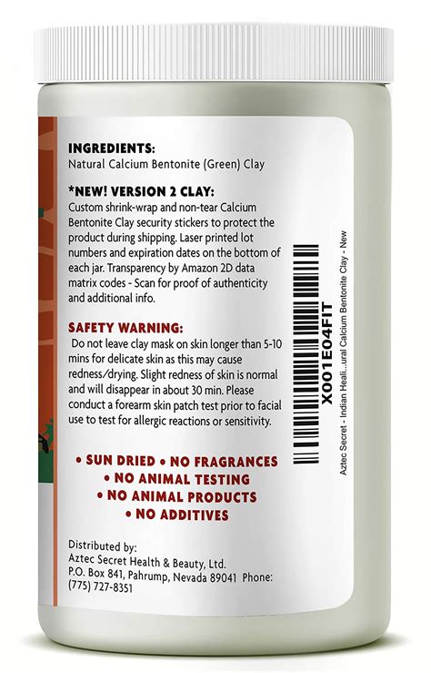 Aztec Secret Indian Healing Clay - Deep Pore India | Ubuy