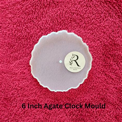 6 Inch Agate Clock Mould – Resinhastkala Store