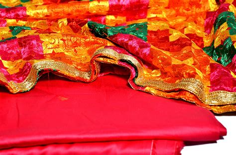 Heavy Phulkari Suit 2557 Multi Color – Valaika Design