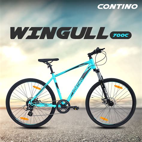 Buy Contino 700C Wingull 8 Speed Hybrid Cycle - Stryder Bikes