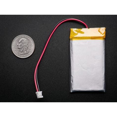 Lithium Ion Polymer Battery - 3.7v 1200mAh at MG Super Labs India