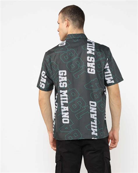 Boxy Fit Shirt with Milano Heritage Branding