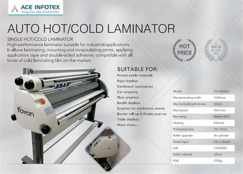 Lamination Machine - FY-1325 Smart Table Lamination Machine Importer ...
