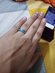 Moneekar Jewels Stainless Steel Ring for Unisex : Amazon.in: Fashion