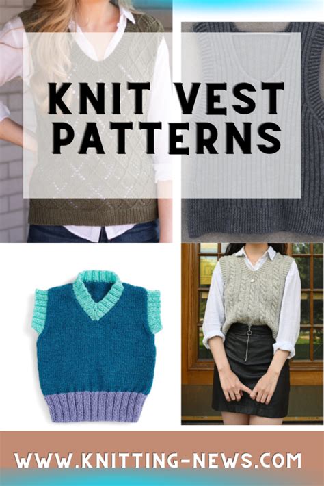 21 Knit Vest Patterns - Knitting News