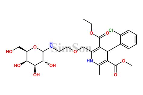 Amlodipine Galactose Adduct | CAS No- NA | Simson Pharma Limited