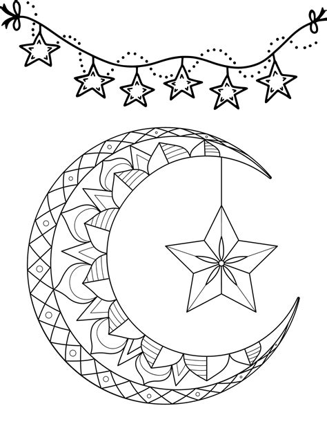 Free Coloring Pages Stars