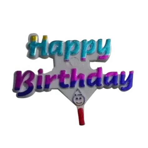 Birthday Cake Toppers - Birthday Cake Multicolored Topper Manufacturer ...