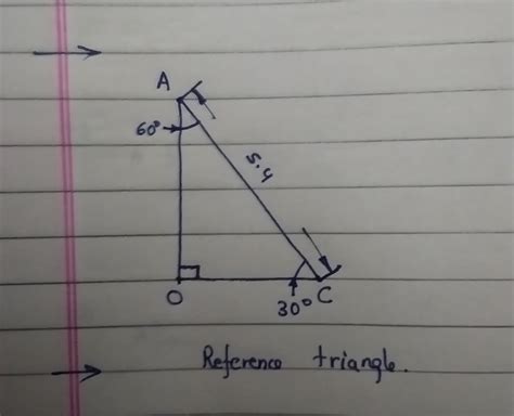 steps to construct a right angle triangle having hypotenuse of length 5 ...