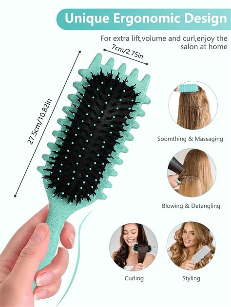 Cepillo para cabello rizado, Nuevo 2025 Cepillo Definidor de Rizado ...