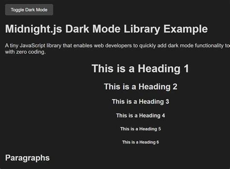 JavaScript Dark Mode 的图像结果