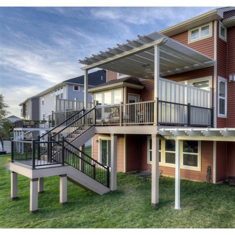 Harmony Railing Systems Victorian 36-Feet x 36-Inches Bronze Aluminum ...