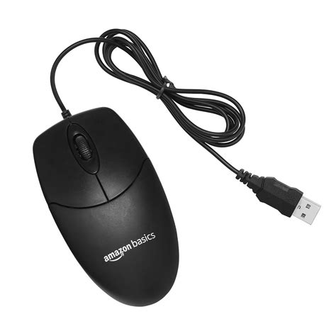 Amazon.in: Buy amazon basics Wired Mouse | 1000 DPI Optical Sensor ...