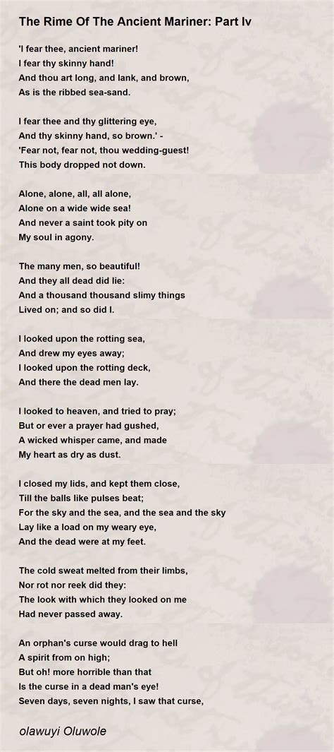 Old Mariner Quotes Ancient Mariner Poetry | Teaching Resources