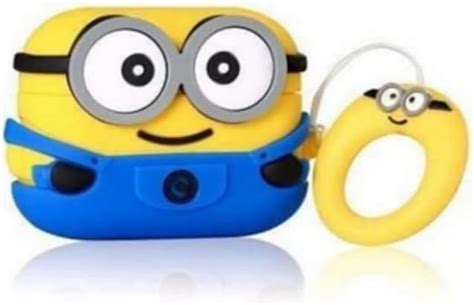 VEROX Airpods Pro Protective Silicone Case Cover 3D Design with Anti ...