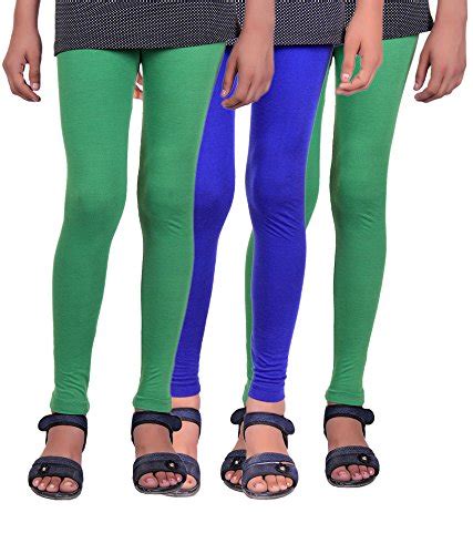 Madona Girls Cotton Leggings - Pack of 3 : Amazon.in: Fashion