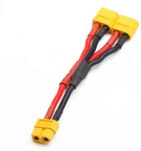 Prime Intact XT60 Parallel Connector 1 Female 2 Male Electronic ...