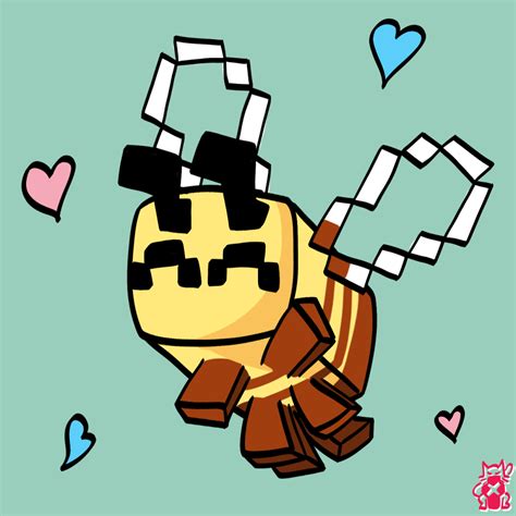 Minecraft Bees: An Introduction to these Fuzzy Friends