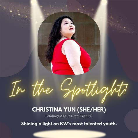 IN THE SPOTLIGHT | Christina Yun