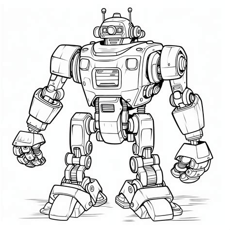 Eilik Robot Coloring Pages