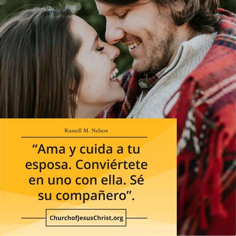 Ama y cuida a tu esposa. | Conferencia general, Hombre enamorado, Citas ...