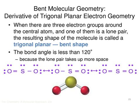 Bent Geometry Molecules