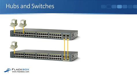 Cisco Switches vs Hubs - FlackBox