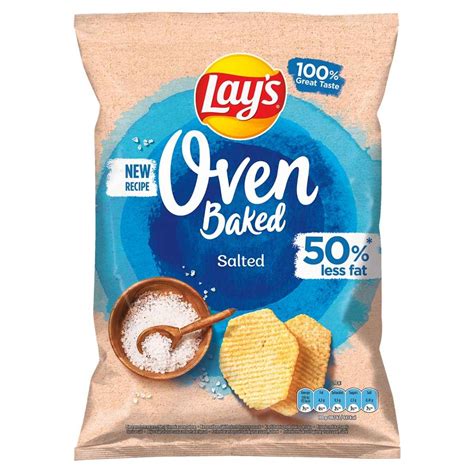 Lays - Oven Baked Salted Flavoured Crisps - 110g – Continental Food Store