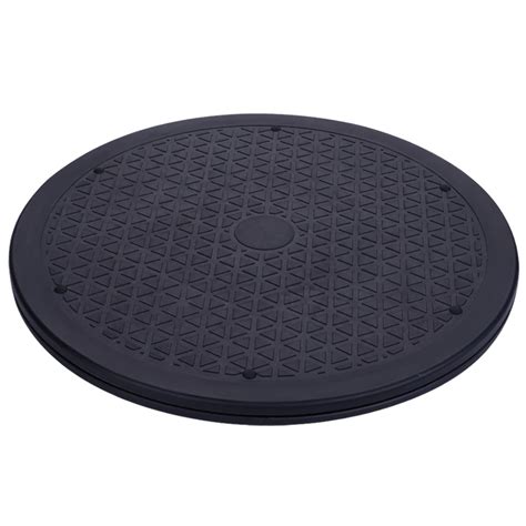 12 Inch Heavy Duty Rotating Swivel Stand 2 Pack - Lazy Susan with Steel ...