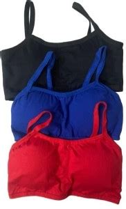 Darkaffix 6 Patti Bra Black, Pink, Red Women Everyday Lightly Padded ...