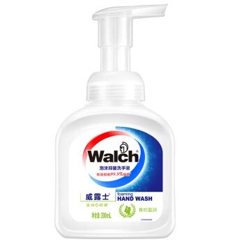 Walch 威露士 泡沫洗手液 青柠盈润 300ml *3件 - 价格31.2元（需用券，合10.4元/件） - 值值值