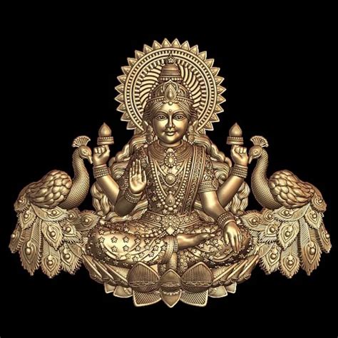 Buy Laxmi 3D Model for Creative Projects - Prosperity & Abundance