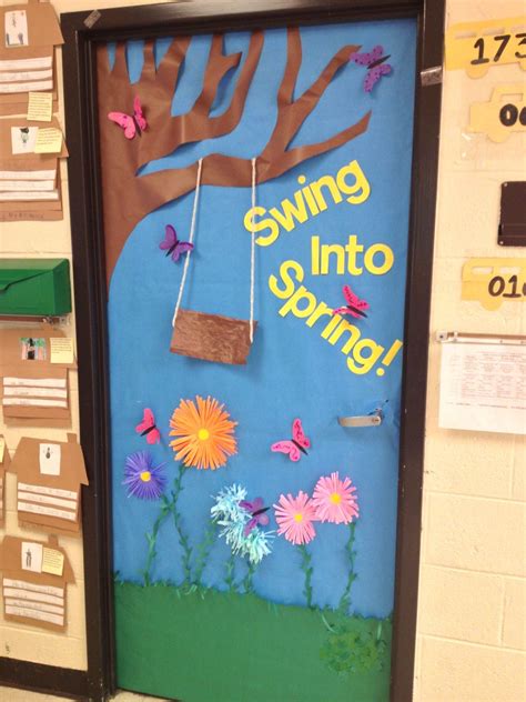 Door Decoration Ideas For Spring at Dawn Millwood blog