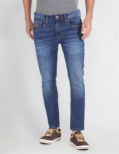 Henry Crop Fit Blue Jeans – U.S. Polo Assn. India