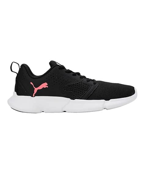 Puma Unisex-Adult INTERFLEX Modern Black-White Running Shoe – Warehouse