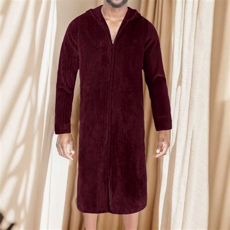 Mens Summer Robes Men'S Robes Lightweight Silk Cotton Robe Thick, Long ...
